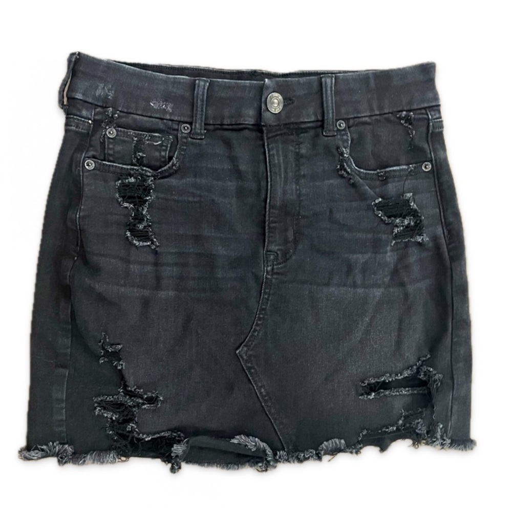 American Eagle Outfitters Distressed Jean Skirts